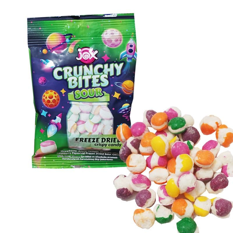 CRUNCHY BITES SOUR 25g 20/1